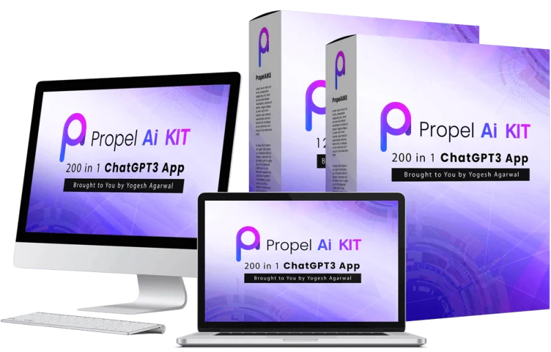 Propel AI Kit Review - Create and Sell Amazing Marketing Contents Powered by Chat GPT-4 For Any Offer & Niche With 201+ Premium Business Boosting Tools!