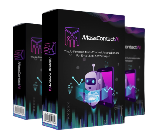 MassContact AI Review - The World 1st 3-In-1 Multi Channel Autoresponder (Email, SMS & WhatsApp) Powered By ChatGPT To 10X Your Reach, Traffic & Sales!