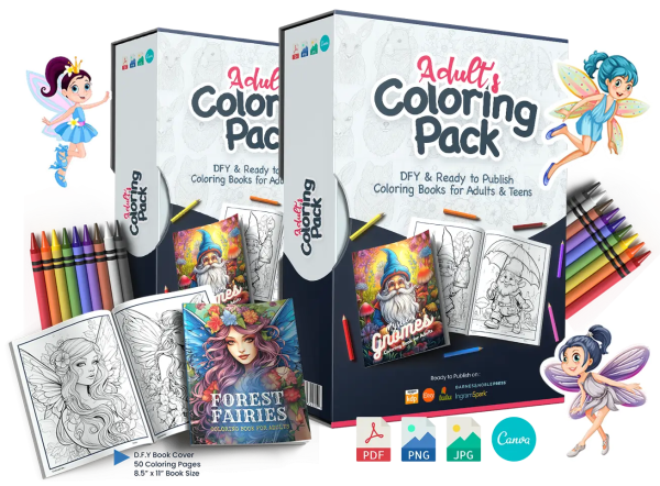 AdultColoringPack Review - The World of Endless Profits with Our Exclusive Adult Coloring Pages Collection!