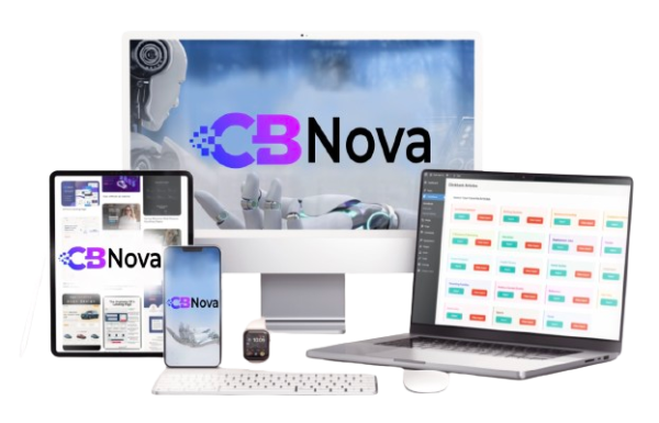 CB Nova Review - The #1 AI-Powered App Creating Fully Automated 100% DFY ClickBank Affiliate Sites Instantly Ranking Themselves On Google!