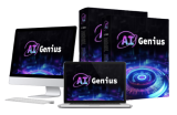 AI Genius Review – The First To Market AI App Turning Any Boring Website, eCom Store, Page, Blog and Funnel Into A Futuristic Lead, And Sales Machine!